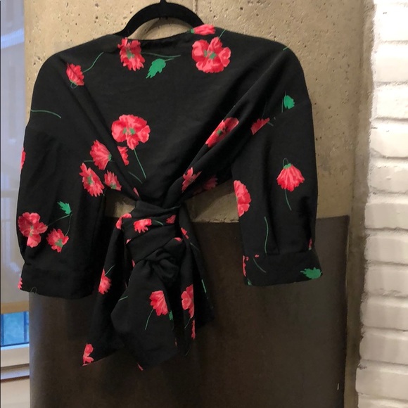 Zara wrap top - Picture 2 of 2